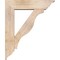 Ekena Millwork Funston Traditional Smooth Bracket w/ Offset Brace, Douglas Fir, 7 1/2"W x 30"D x 36"H BKT0806X30X36FST01SDF - alternate 3